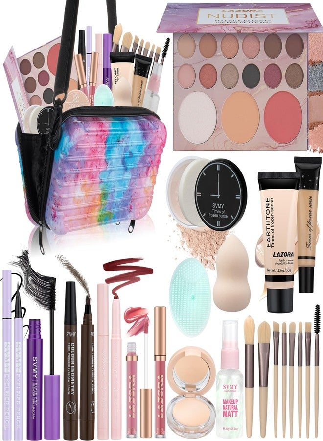 venshun Makeup Set for Teens Makeup Kits for Teens & Girls Women - Travel Makeup Kit for Women Full Kit with Eyeshadow Palette, Lipstick & More​, Make Up Set for Teenager Girls - Image 1